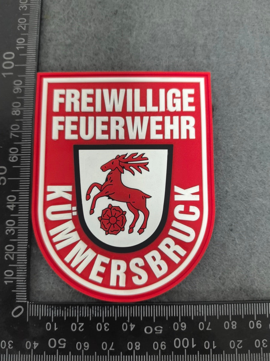 Brandstempel-Arbeit für FFW Kümmersbruck