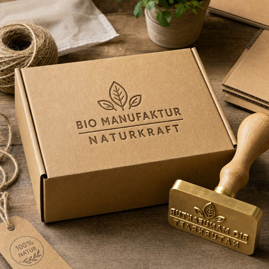 Pappkartons & Versandverpackungen branden: Plastikfreies Eco-Branding für D2C-Brands ohne Mindestmengen